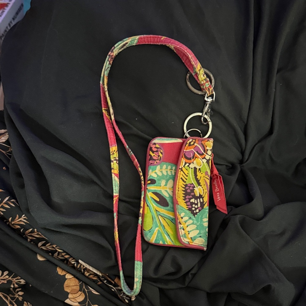 Small Wallet with Lanyard attachment